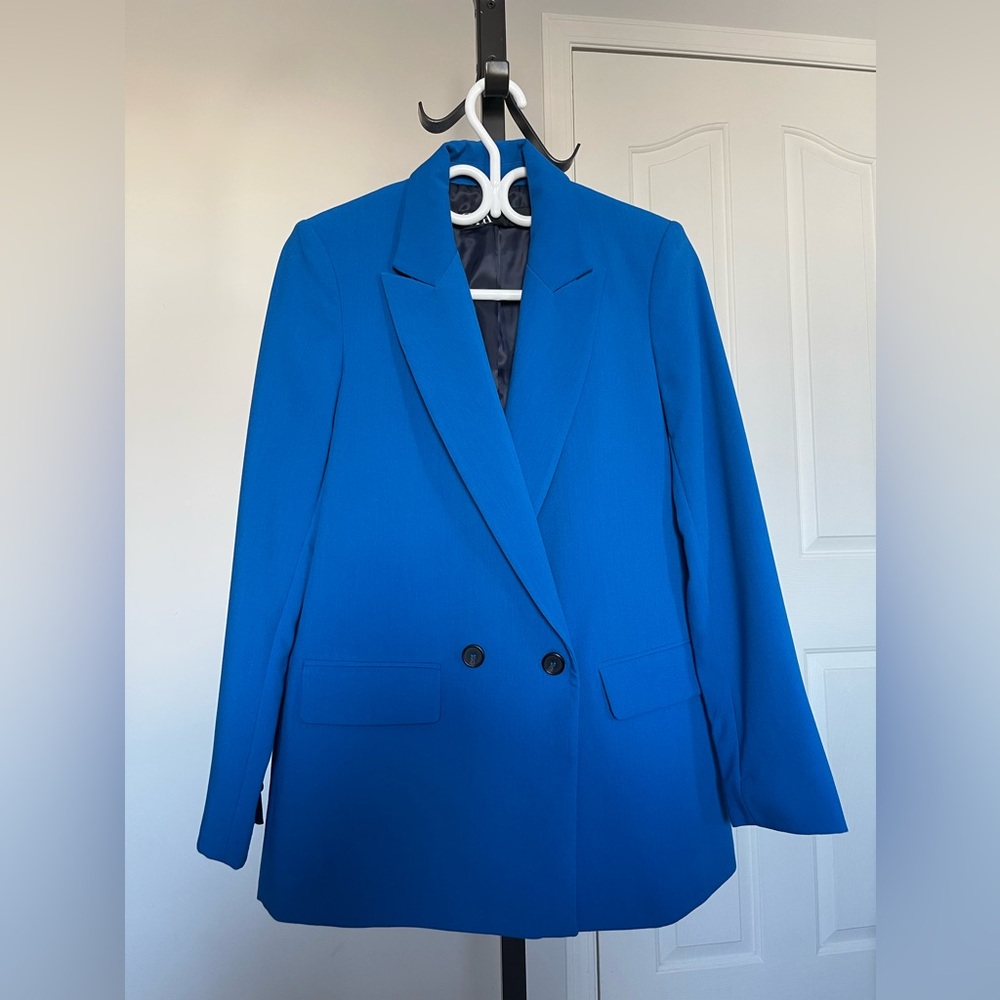 Zara Blue Blazer1